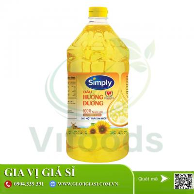 DẦU ĂN SIMPLY HƯỚNG DƯƠNG 2L