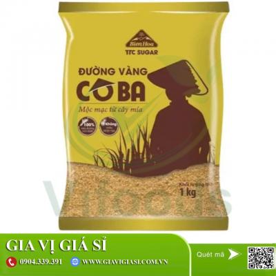 Giá sỉ Đường Vàng Cô Ba Biên Hòa -1kg- Bao 20 gói