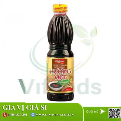 Giá sỉ Nước Tương Hương Việt Thanh Vị 500ml- Thùng 24 chai