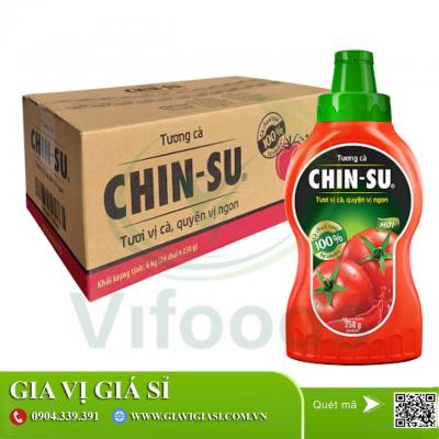 Giá sỉ Tương Cà Chinsu	250g - Thùng 24 Chai