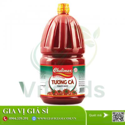 Giá sỉ Tương Cà Cholimex - 2,1kg Thùng 6 Can