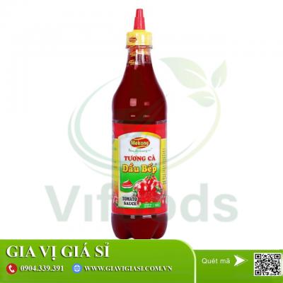 Giá sỉ Tương Cà Đầu Bếp 700gr Thùng 24 chai