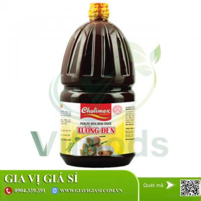Giá sỉ Tương Đen Cholimex 2,1Kg	Thùng 6 can