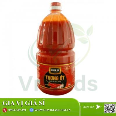 Giá sỉ - Tương Ớt Chinsu 2.1kg Thùng 6 Chai