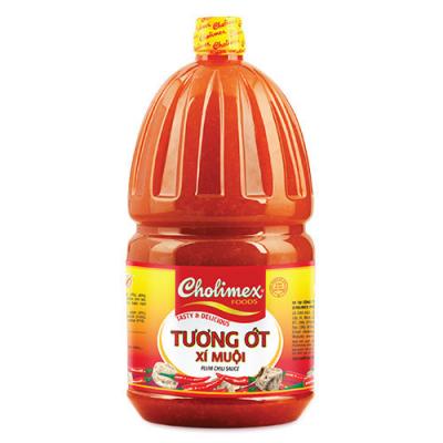 Giá sỉ Tương Ớt Xí Muội Cholimex 2,1kg- Thùng 6 Can