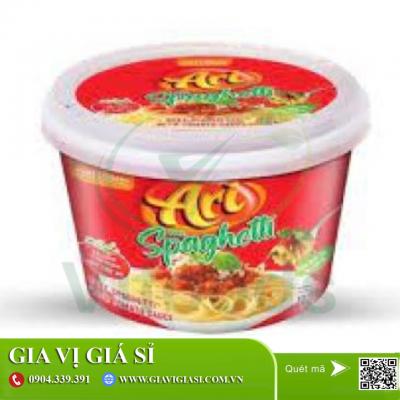 Mì Ari Tô Trộn Spaghetti	105g- Thùng 12 Tô