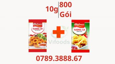 Tại sao các chuỗi thức ăn nhanh đều chọn tương cà Cholimex 10g?